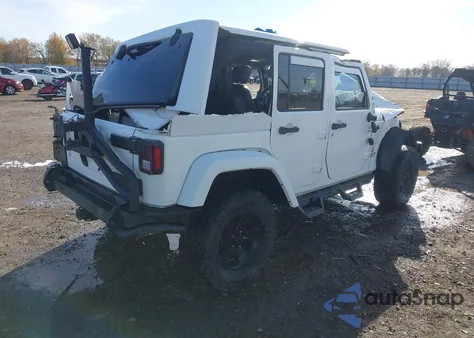 2014 Jeep Wrangler Unlimited Rubicon z USA, uszkodzony, nr VIN 1C4BJWFGXEL265737